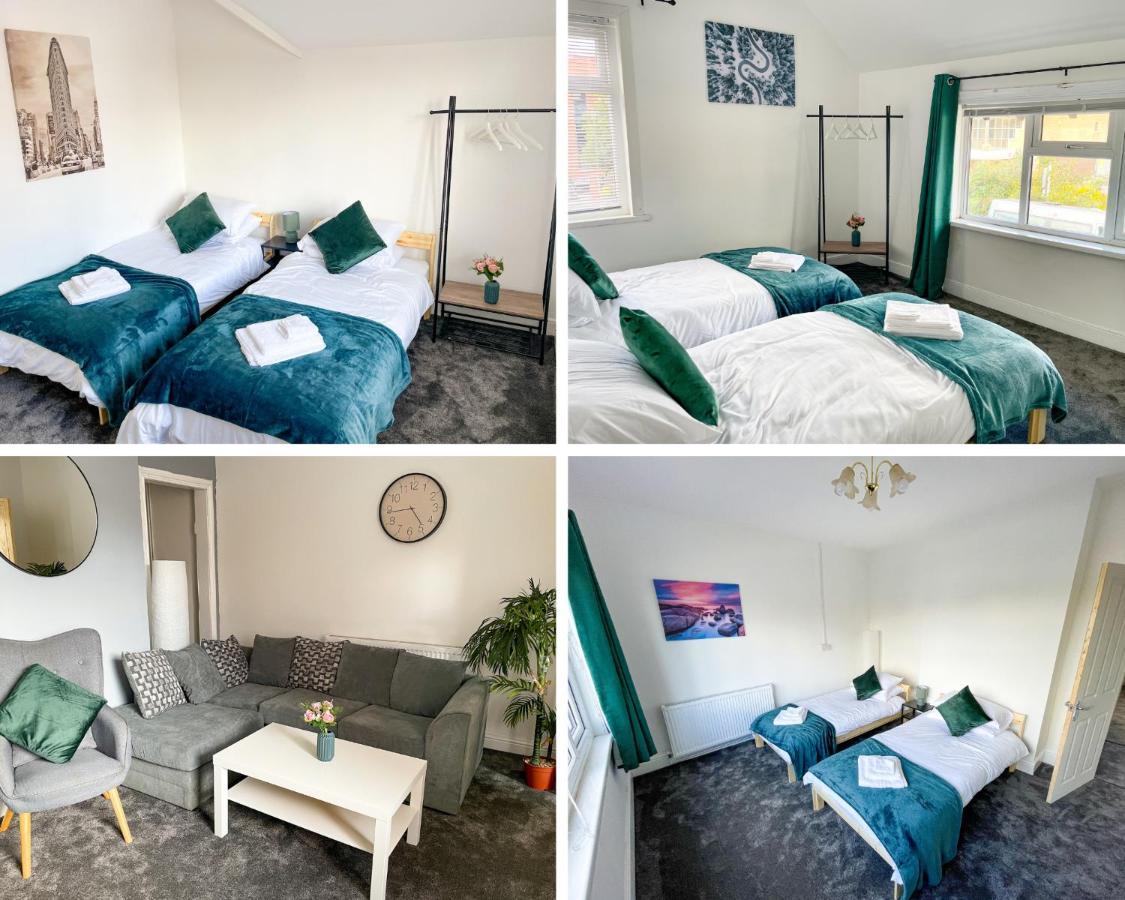 Perfect For Contractors & Families! 7 Beds Free Parking Lägenhet Birmingham Exteriör bild
